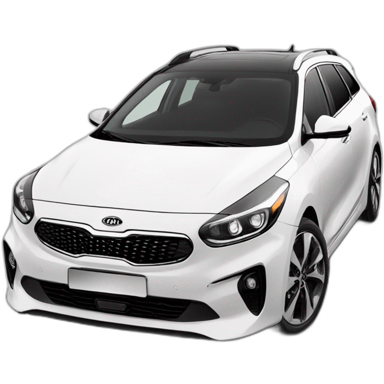 Kia ceed Tourer blanco emoji