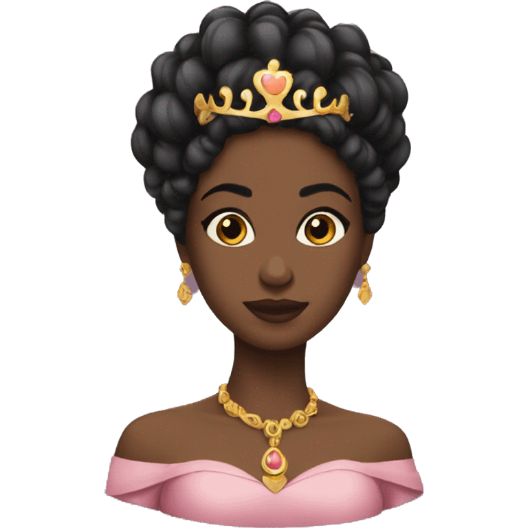 princesa negra emoji