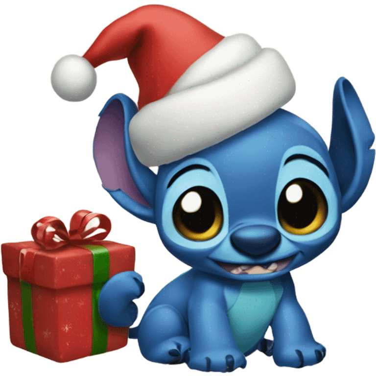 Stitch Christmas  emoji