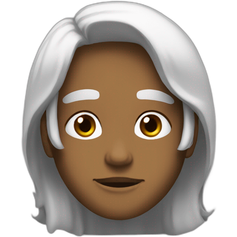 une personne baka emoji