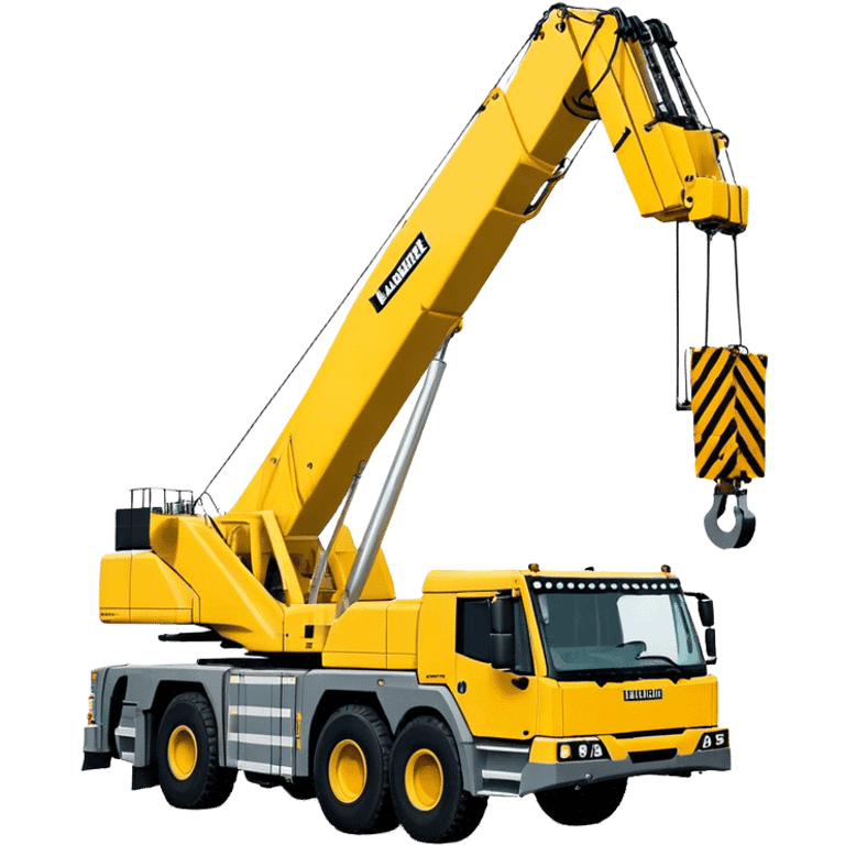 Crane - Liebherr LTM 1200-5.1 (Model Year: 2022) (Iconic colour: Yellow) emoji