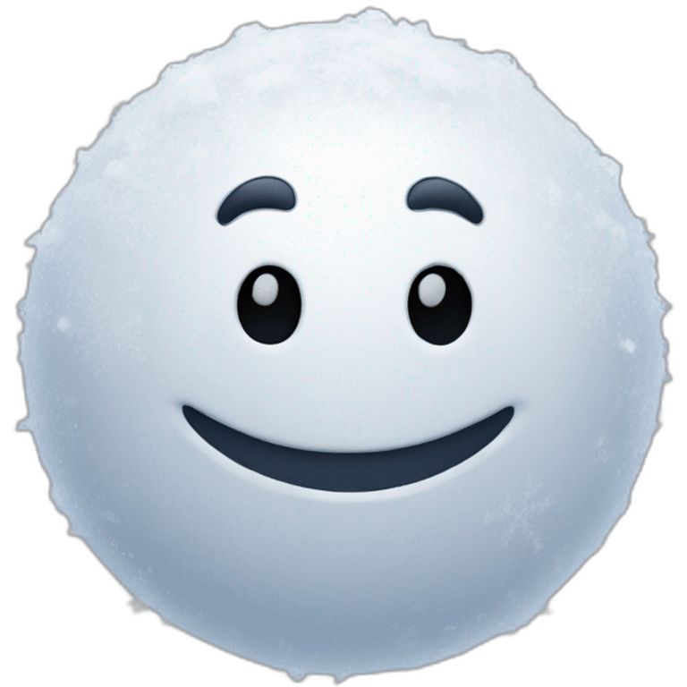 boule de neige emoji