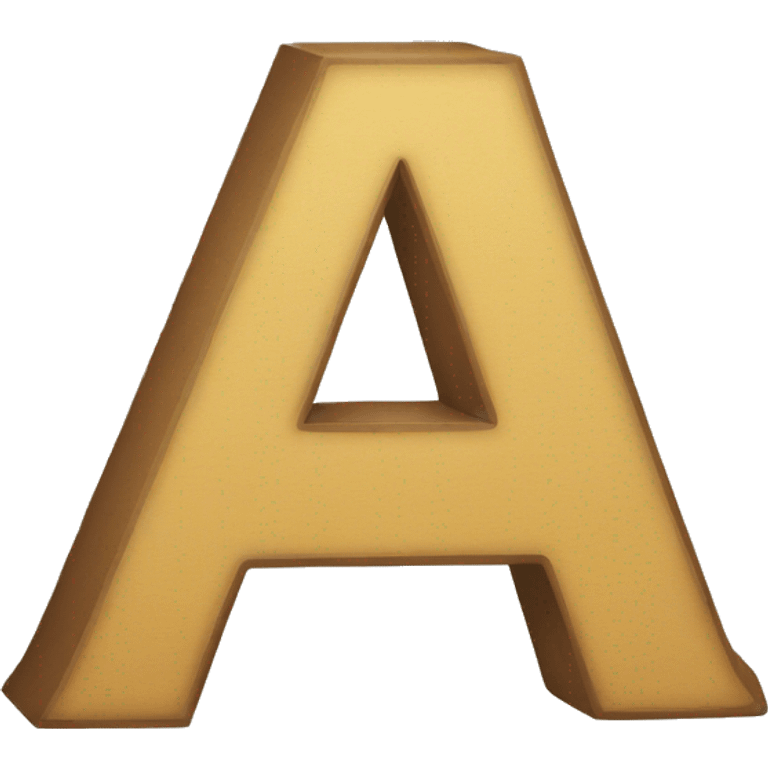 letter A emoji