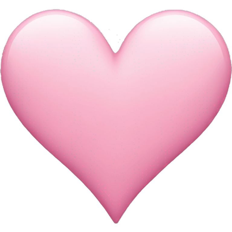 Pink ￼heart  emoji