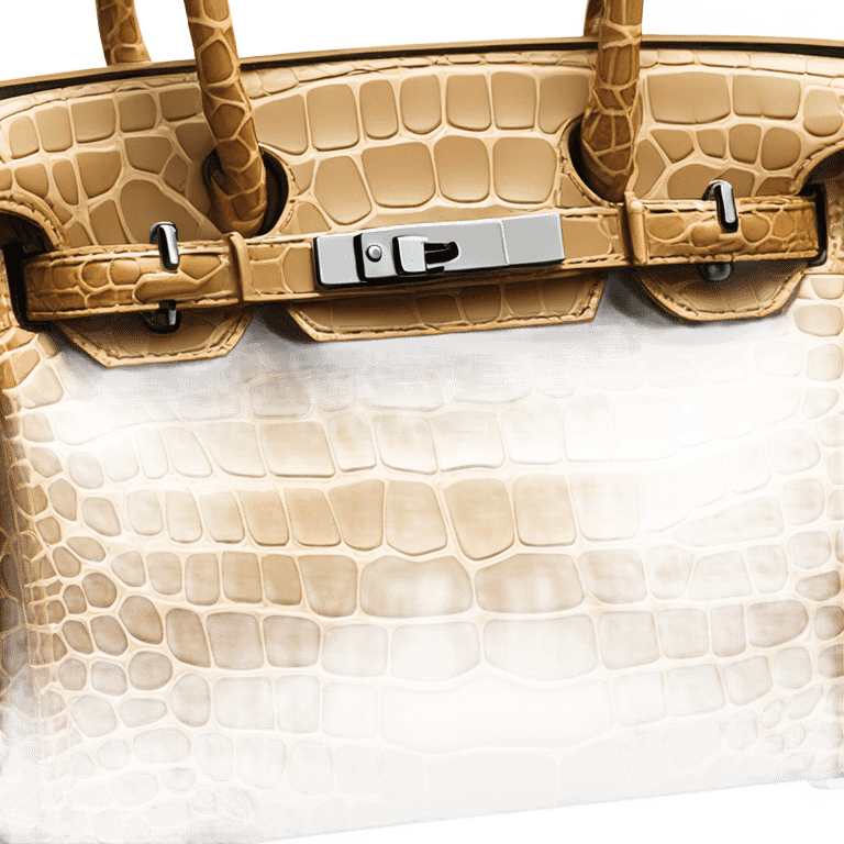 crocodile birkin bag emoji