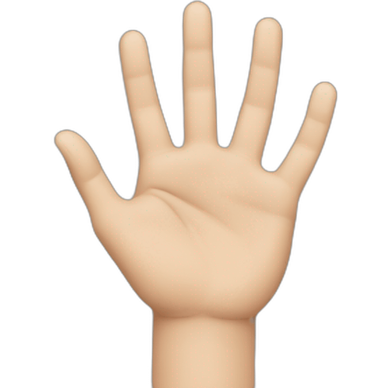 Gojo saturo's hand sign for domain expansion  emoji