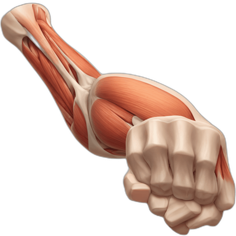 arm muscle anatomy emoji