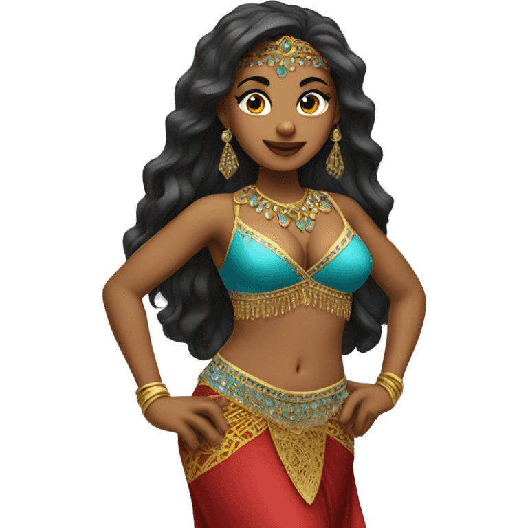 belly dancer emoji