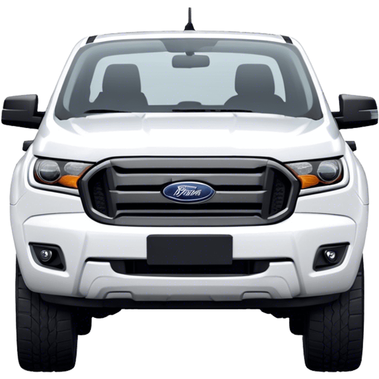 Ford Ranger - Ford (Model Year: 2024) (Iconic colour: White) emoji