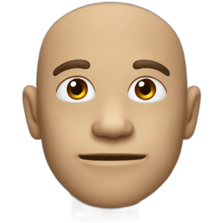 Singe sur tête emoji