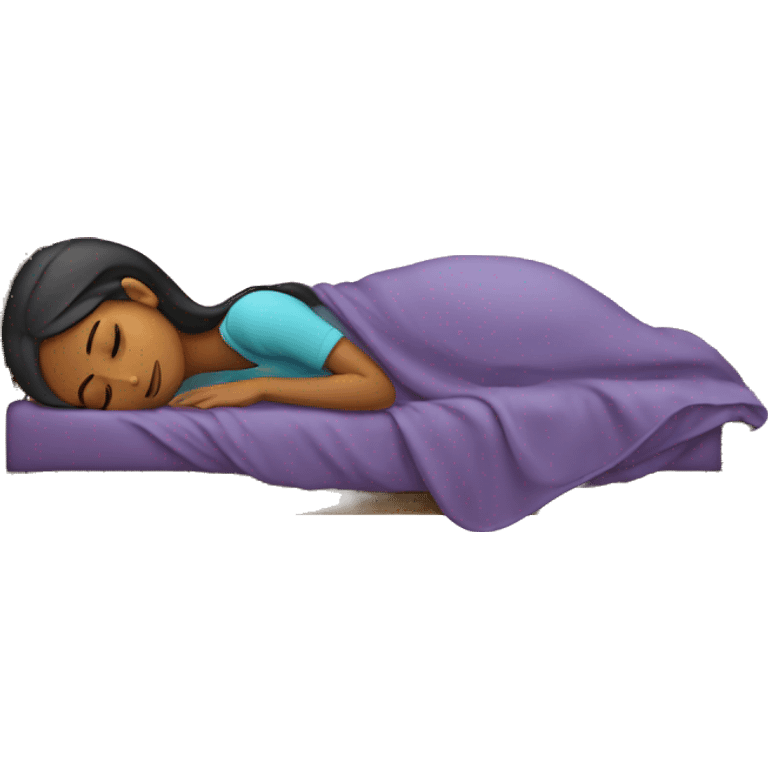 Arabian Girl sleeping emoji