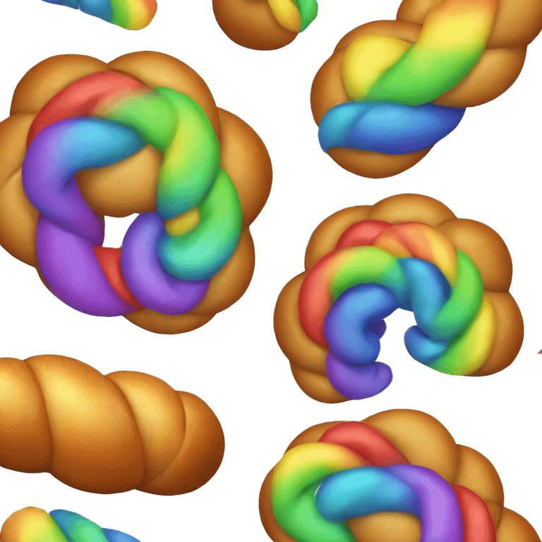 Challah Rainbow emoji