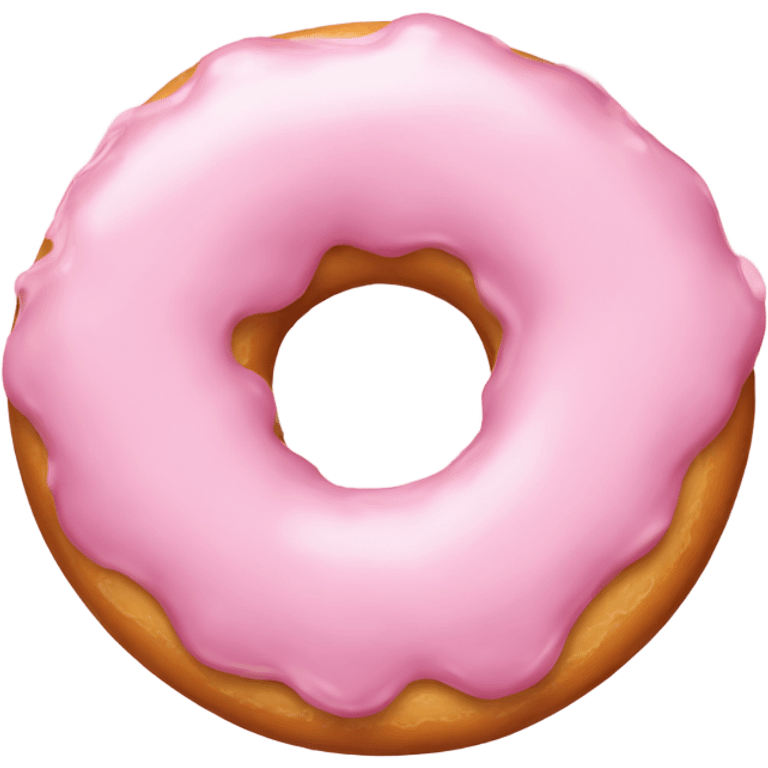 light pink donut emoji