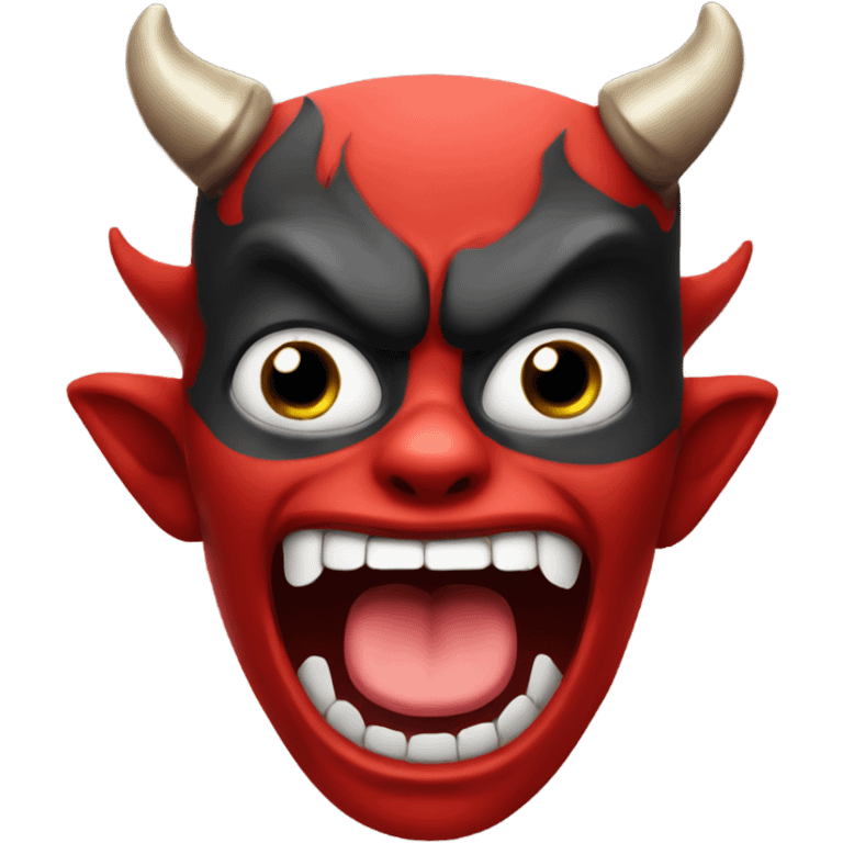 devil with tongue out emoji