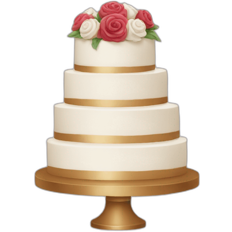 wedding cake emoji