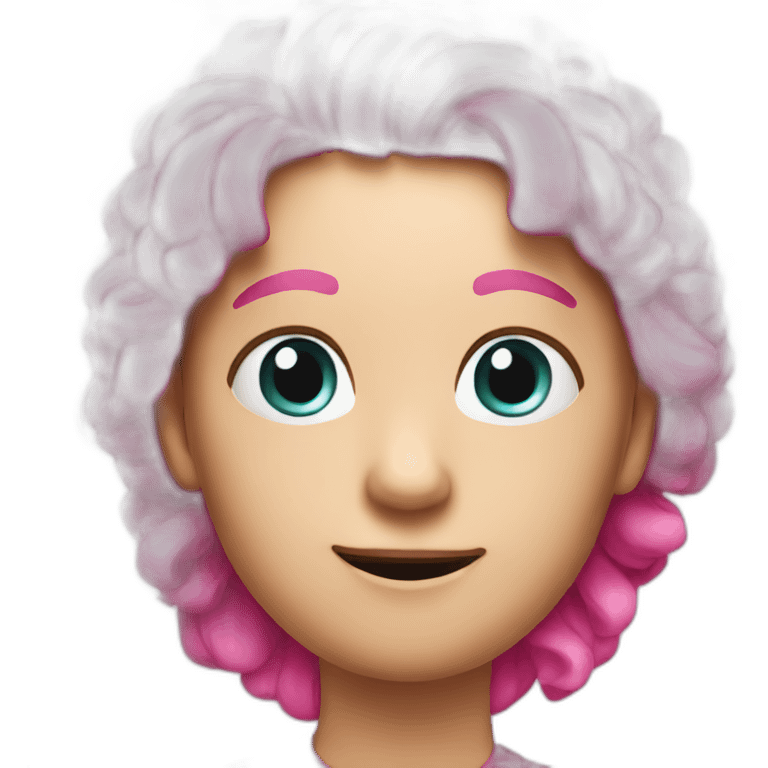 pink loopy emoji