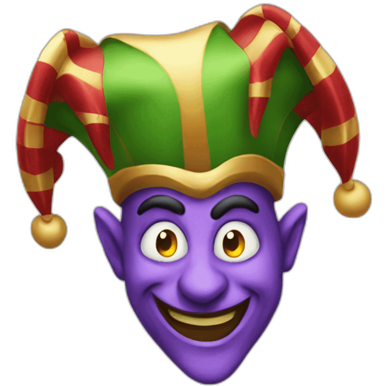 The jester emoji