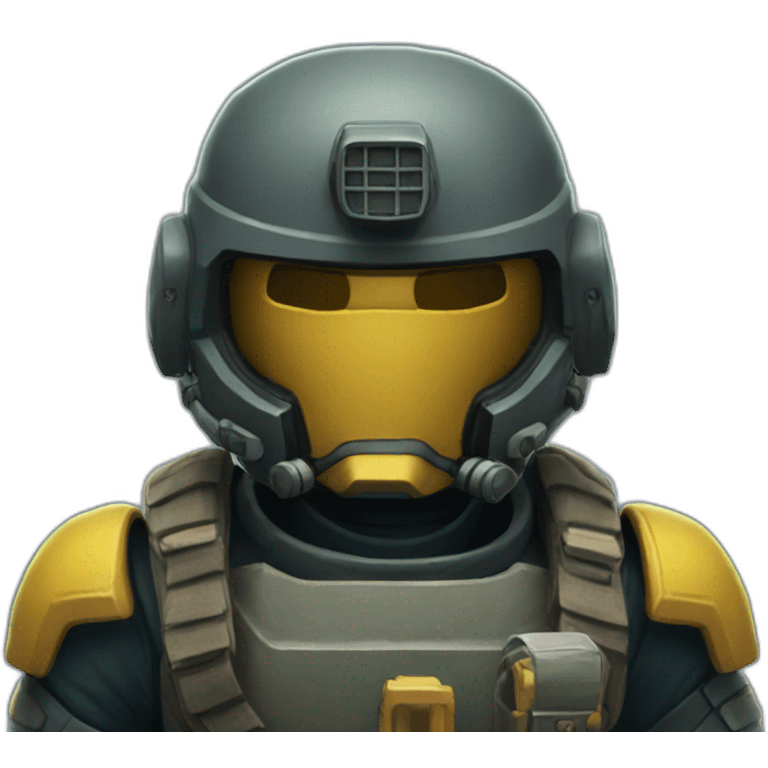 helldivers saluting  emoji