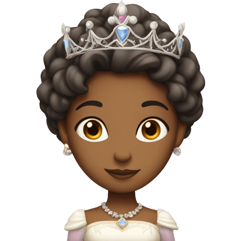 Princess and the front emoji