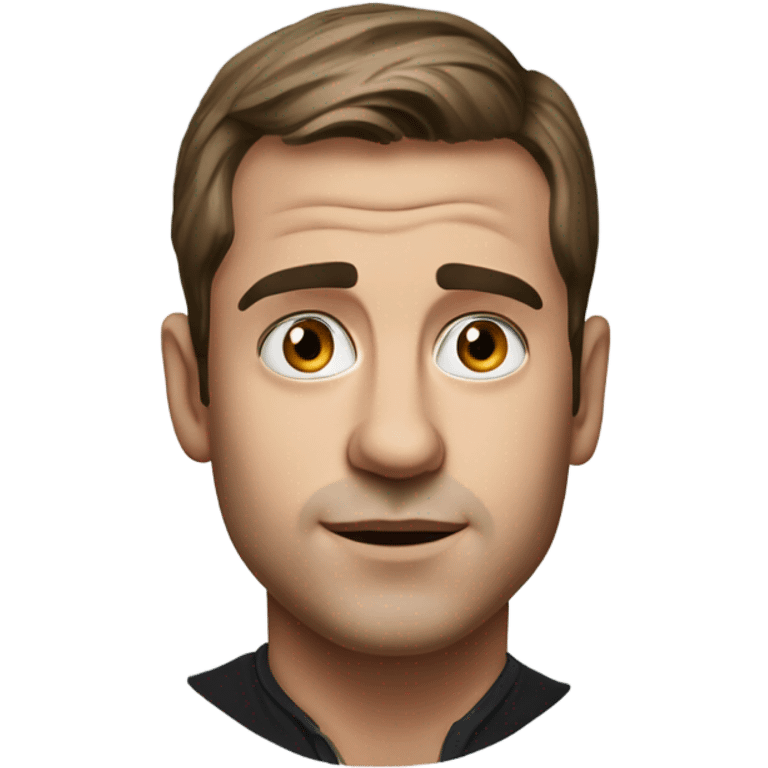 Paul Mescal actor realistic portrait small eyes emoji