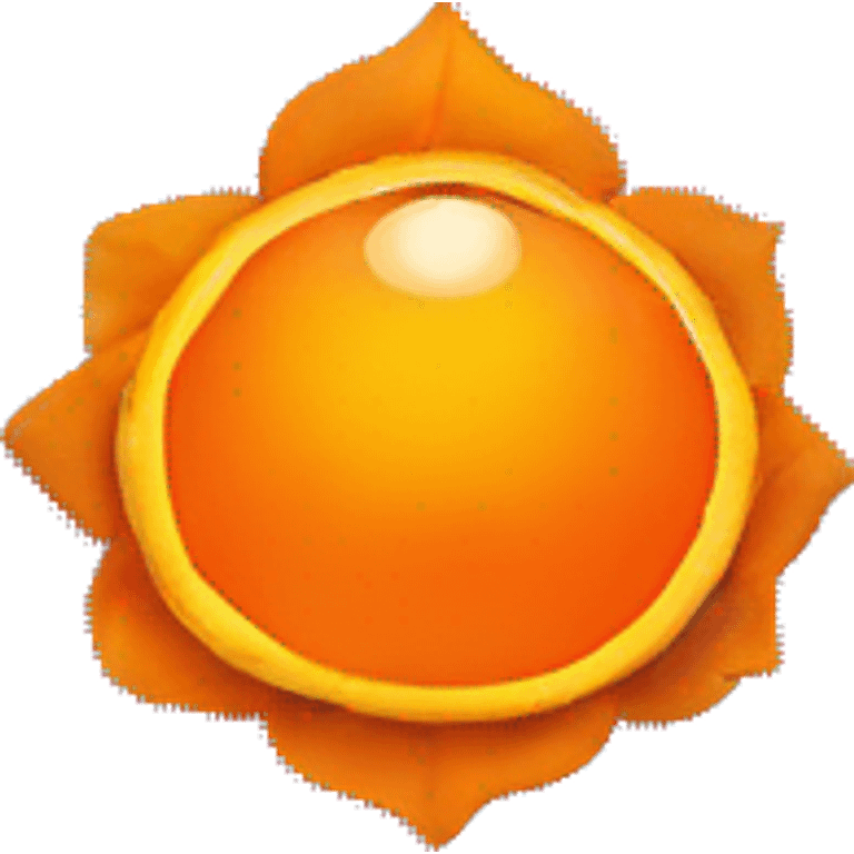 Orange chakra svadhistana emoji