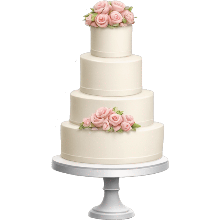 Wedding cake emoji