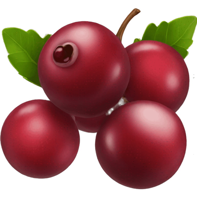 Cranberry  emoji