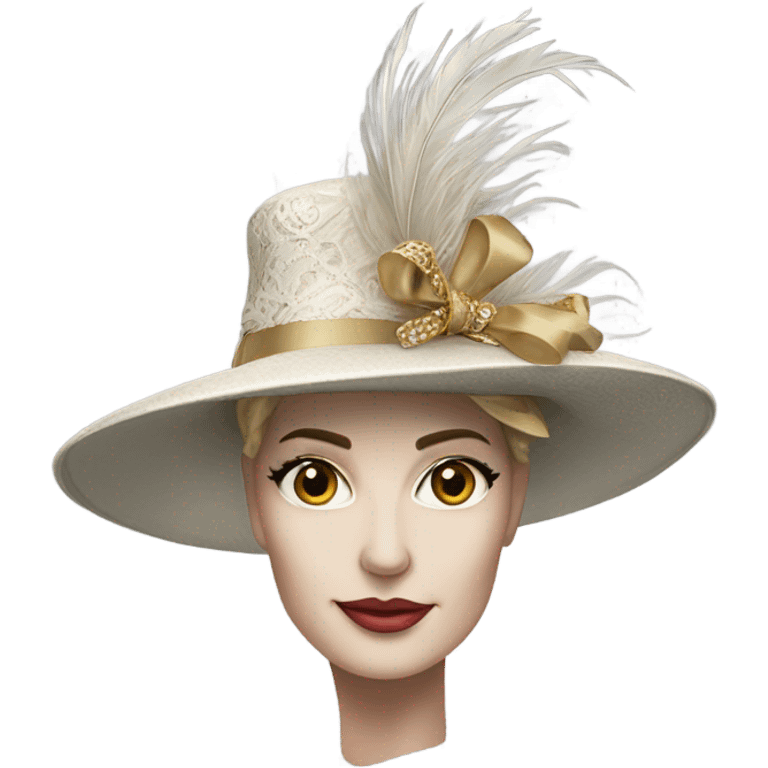 Melanie’s inauguration hat emoji