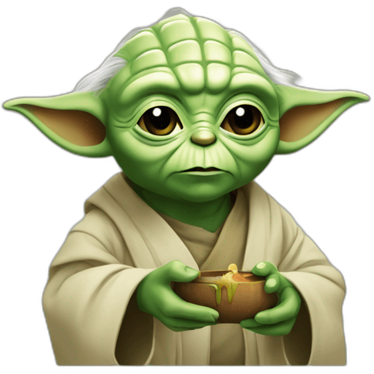 yoda manipulating objects emoji