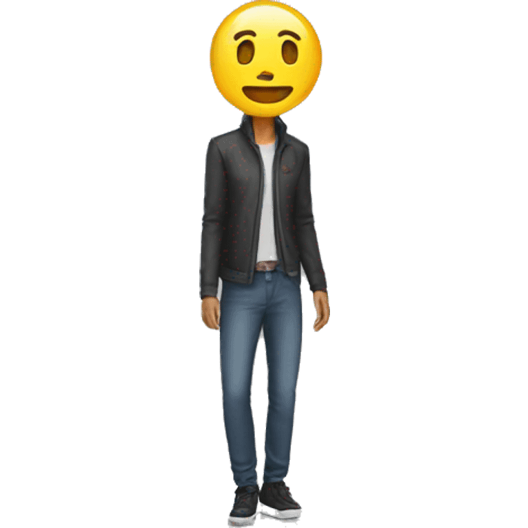 Emoji de persona acostada levitando emoji