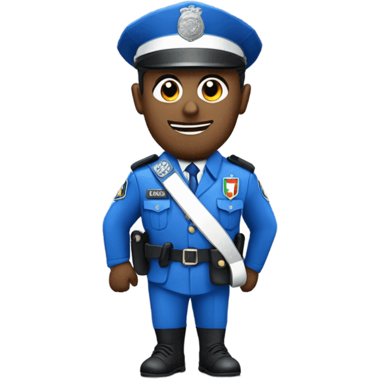 Polizia italiana  emoji