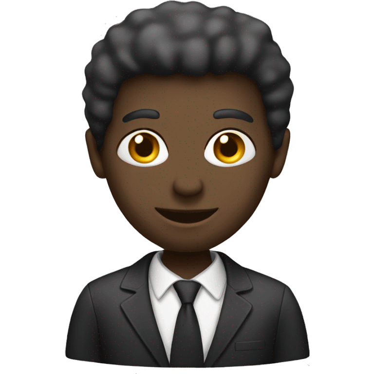 black meetingchair emoji