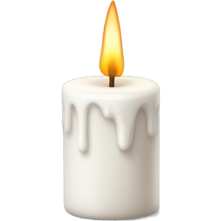 White candle  emoji