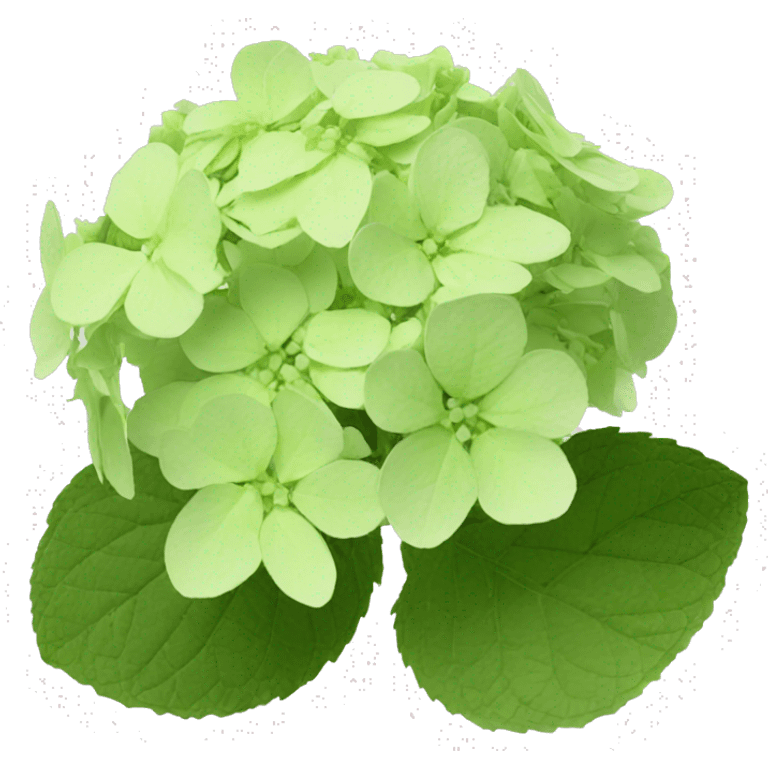 Hydrangea Celeste flower emoji