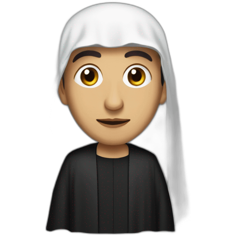 eric zemmour en abaya emoji