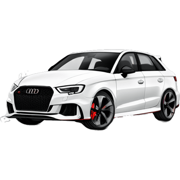 audi rs3 emoji