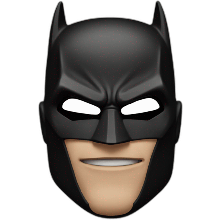 batman no mask emoji