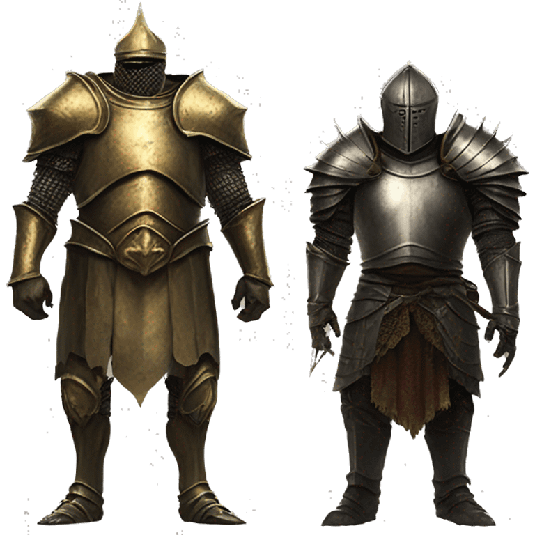 ornstein and smough from dark souls emoji