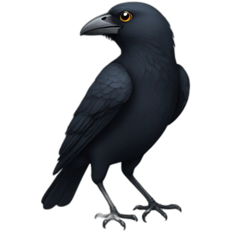 Corbeau emoji