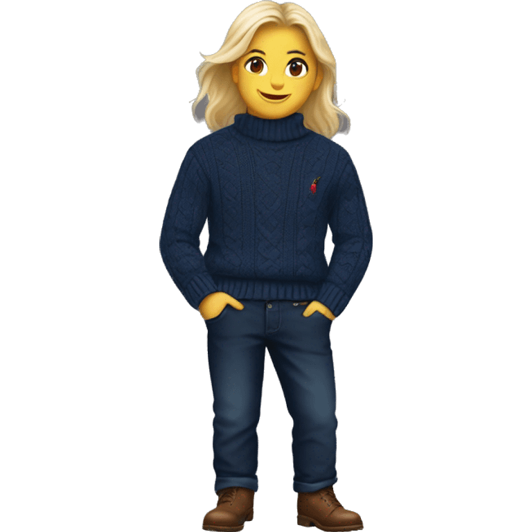 Ralph Lauren jumper emoji