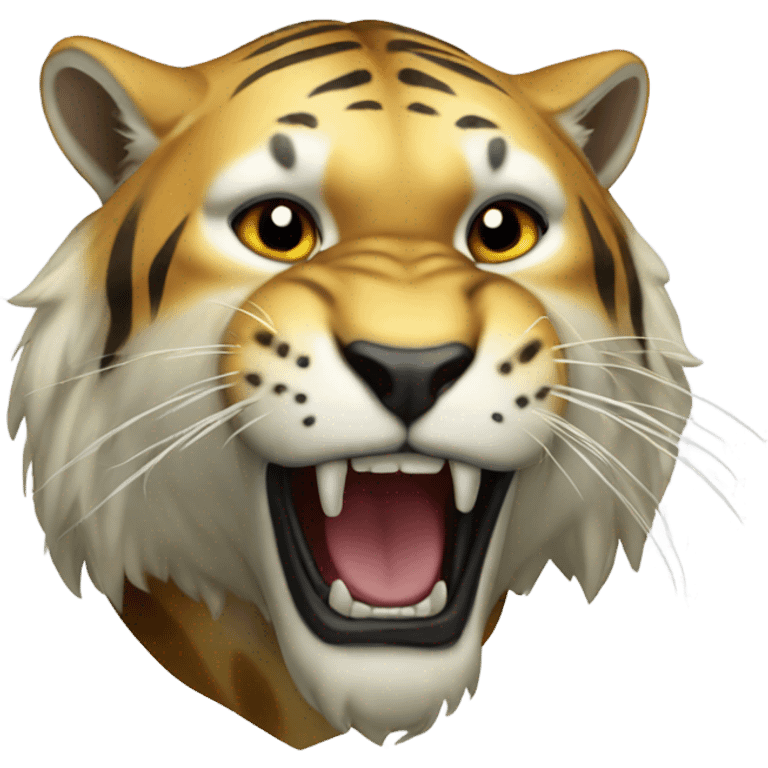 Sabertooth tiger emoji