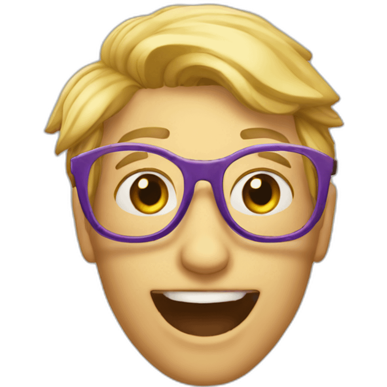 Emoji lunette cœur emoji