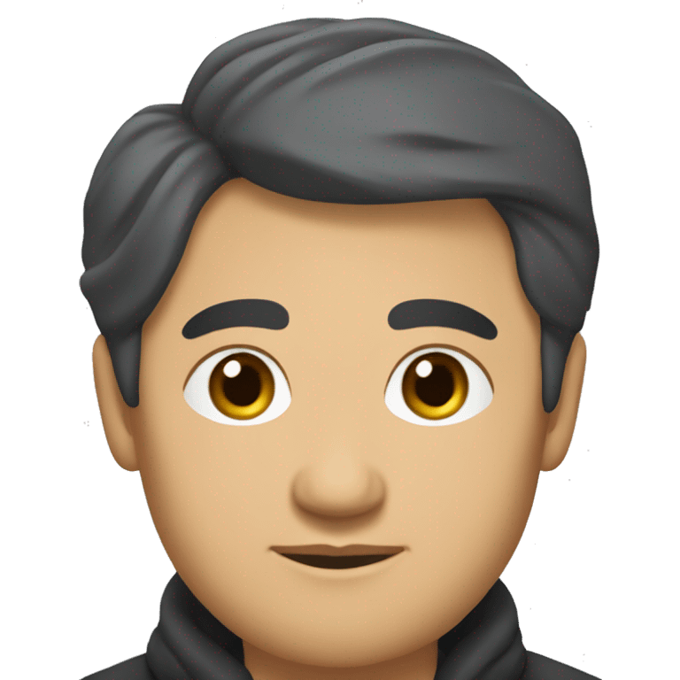 Create an emoji inspired by the appearance of Abay Kunanbayev, the Kazakh poet and thinker emoji