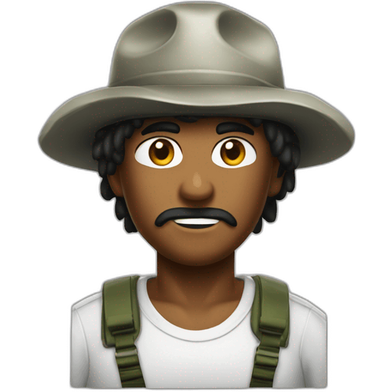 rambo in cook hat emoji