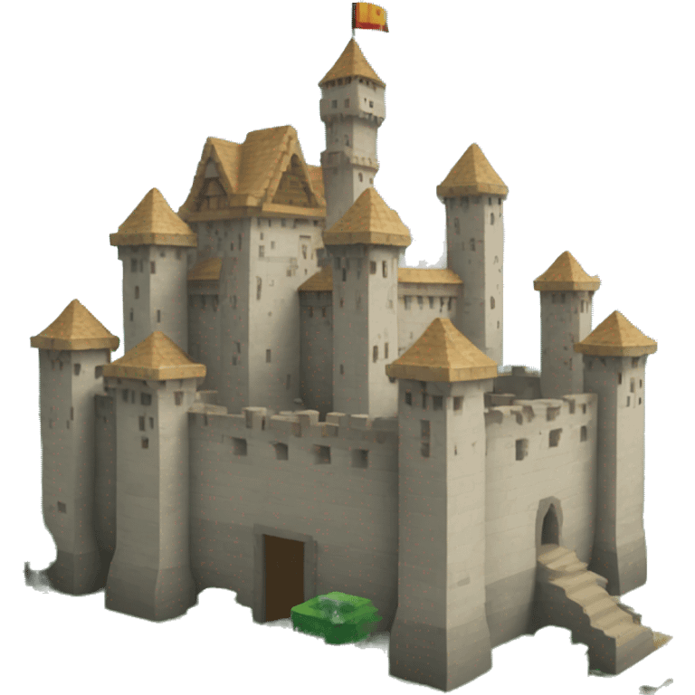 minecraf castle emoji