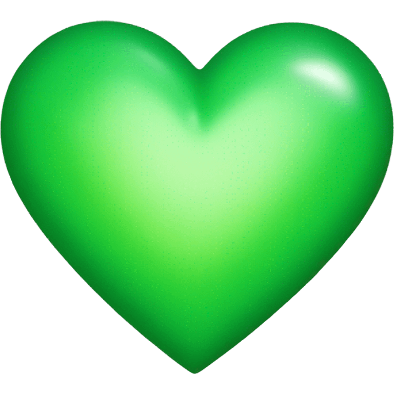 green heart emoji