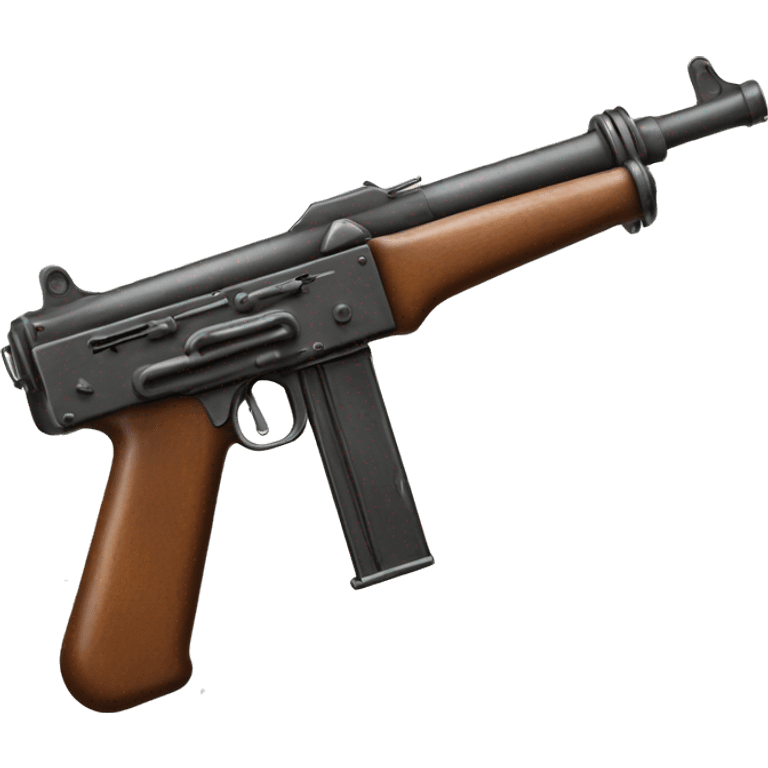 Thompson M1921 Submachine Gun horizontal  emoji