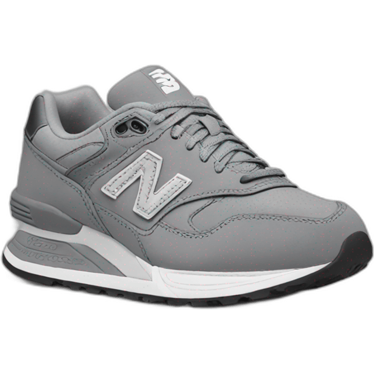 Grey new balance emoji