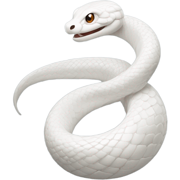 White snake in Chinese style emoji