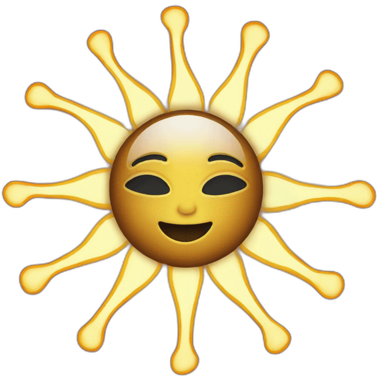 Sun energy emoji